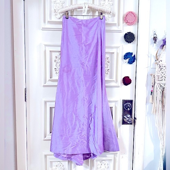 Stunning; 2pcFormal Dress “Top+Maxi Skirt” Shiny Fancy Lilac  Special Occasions - Picture 5 of 16